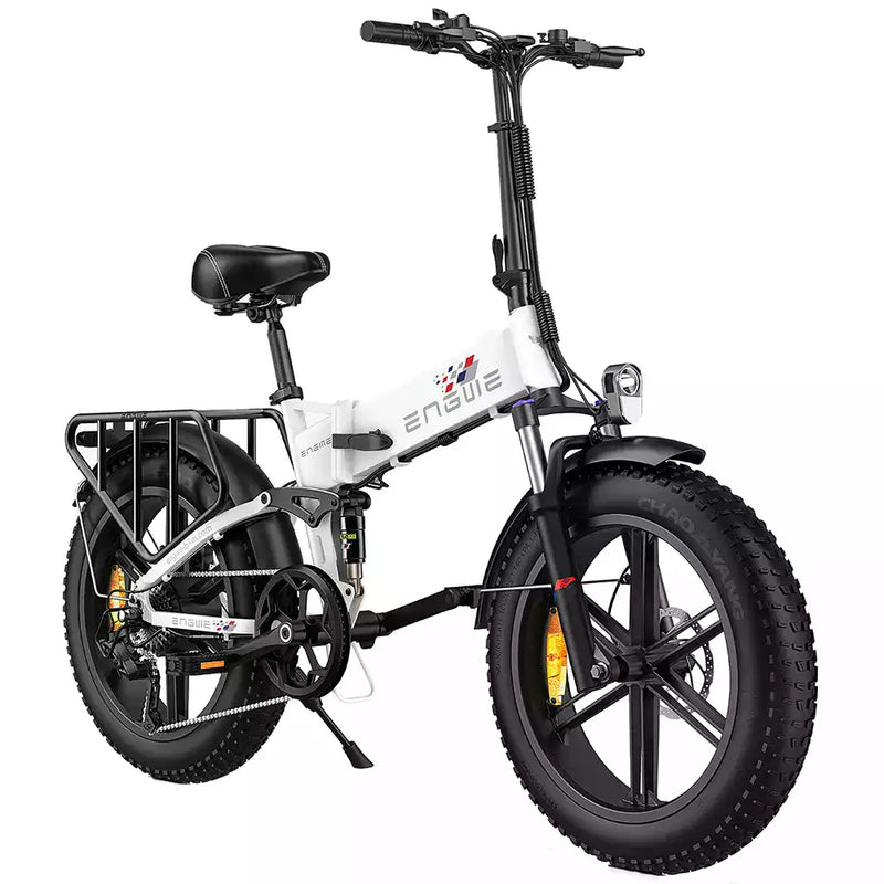 Vélo Électrique Pliable ENGWE Moteur X Blanc