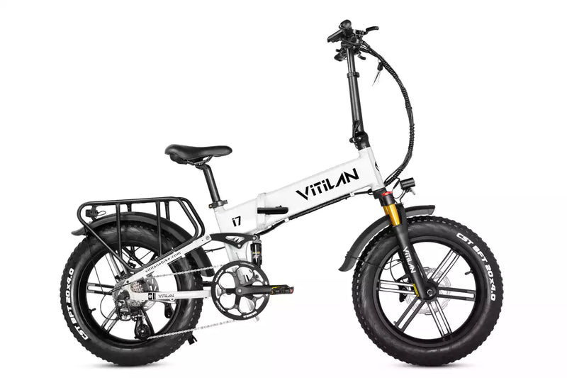 Vélo Électrique pliant VITILAN I7 Pro Blanc