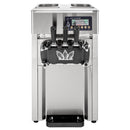 VEVOR Machine à Crème Glacée 1200 W Sorbetière électrique Professionnelle Commerciale 18 L/h 2 Saveurs Uniques 1 Saveur Mixte 2 Trémies 3 L Machine