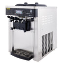 VEVOR Machine à Crème de Table Sorbetière à Glace 20-28 L/h 3 Saveurs 2200 W